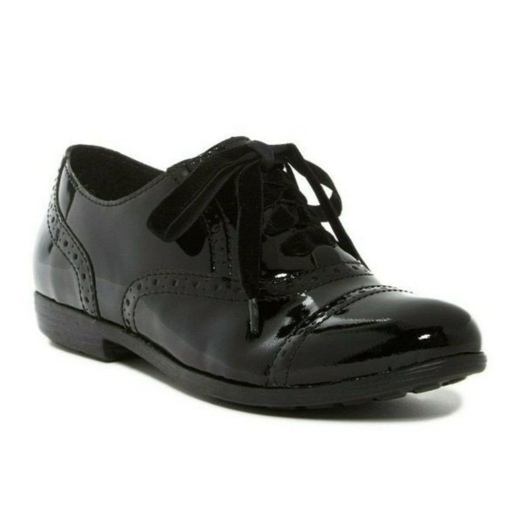 Born Handcrafted Footwear Black Oxfords Formal